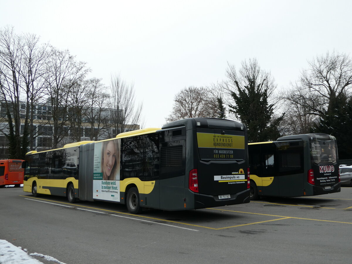 (243'834) - STI Thun - Nr. 162/BE 752'162 - Mercedes am 13. Dezember 2022 bei der Schiffl�ndte Thun