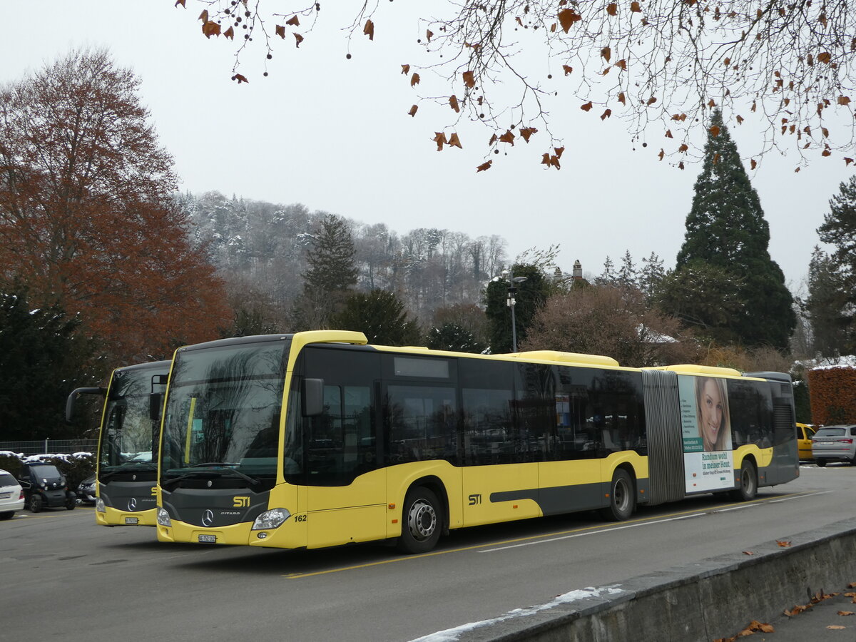 (243'835) - STI Thun - Nr. 162/BE 752'162 - Mercedes am 13. Dezember 2022 bei der Schiffl�ndte Thun