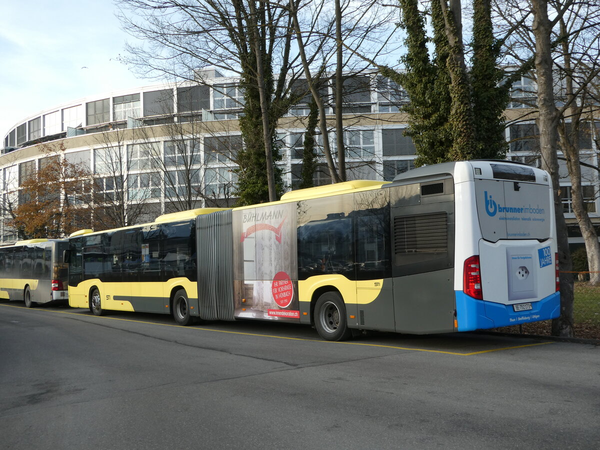 (244'050) - STI Thun - Nr. 173/BE 752'173 - Mercedes am 19. Dezember 2022 bei der Schiffl�ndte Thun
