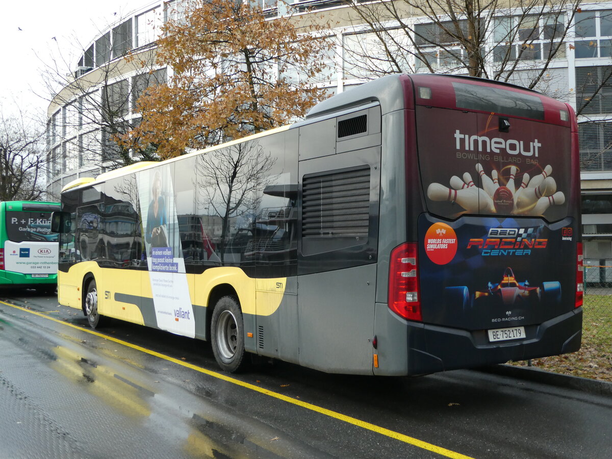 (244'073) - STI Thun - Nr. 179/BE 752'179 - Mercedes am 21. Dezember 2022 bei der Schiffl�ndte Thun