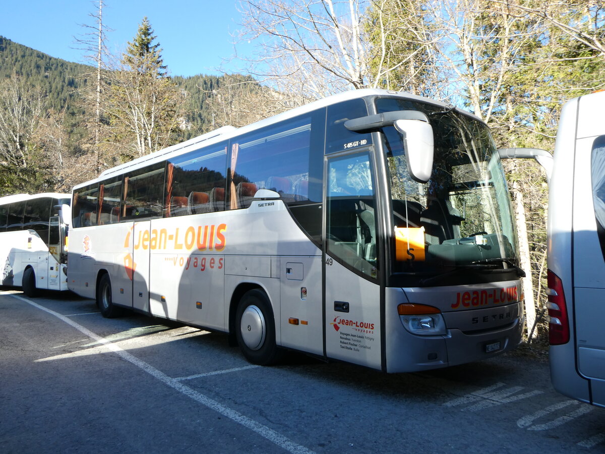 (244'711) - Jean-Louis, F�tigny - Nr. 49/NE 142'773 - Setra am 7. Januar 2023 in Adelboden, ASB