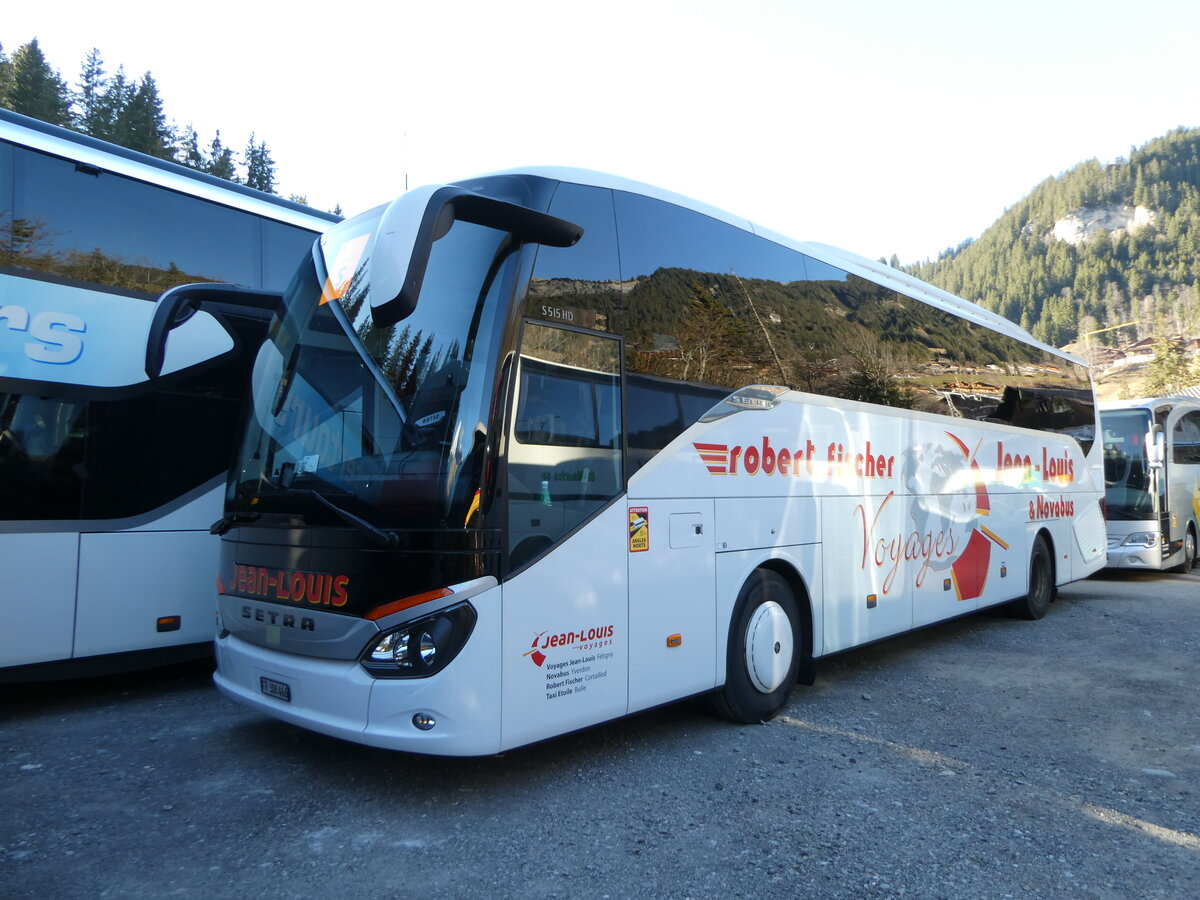 (244'733) - Jean-Louis, F�tigny - Nr. 52/FR 300'466 - Setra am 7. Januar 2023 in Adelboden, ASB