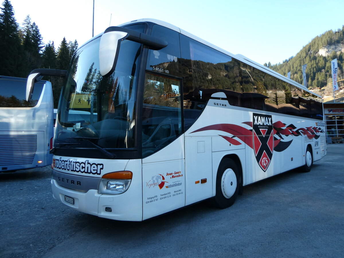 (244'743) - Jean-Louis, F�tigny - Nr. 45/NE 142'435 - Setra am 7. Januar 2023 in Adelboden, ASB
