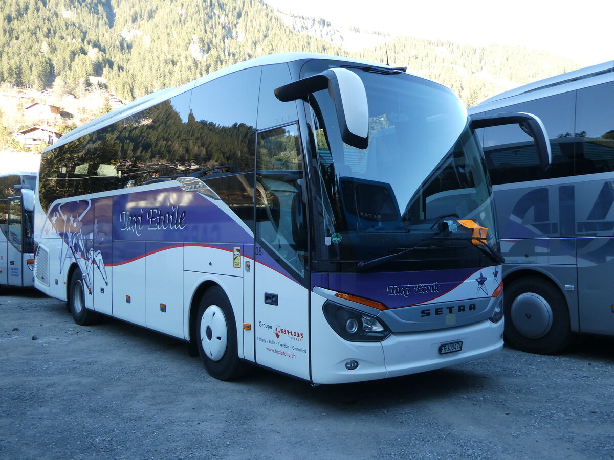 (244'799) - Jean-Louis, F�tigny - Nr. 38/FR 300'474 - Setra am 7. Januar 2023 in Adelboden, ASB