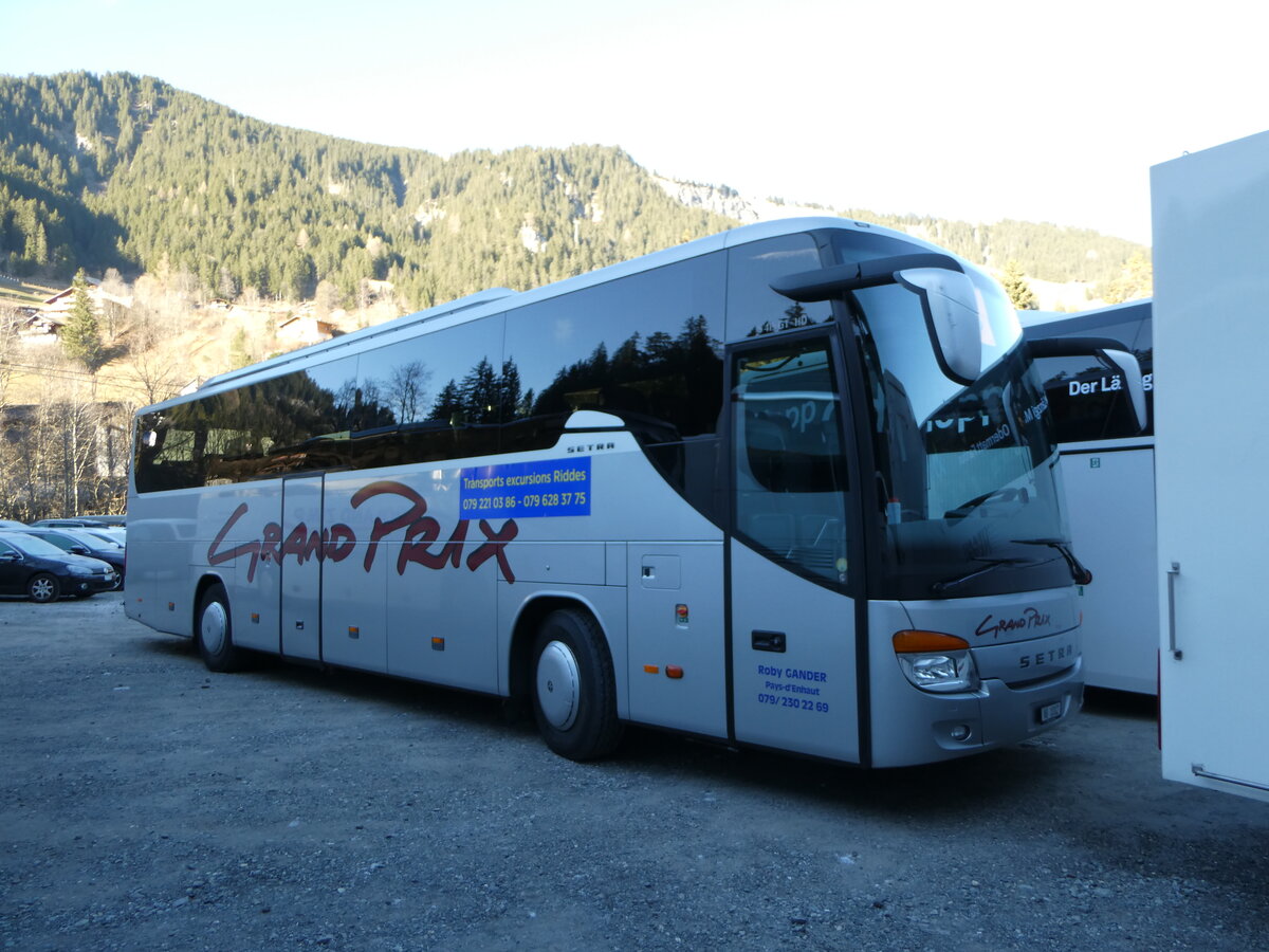 (244'801) - Gander, Ch�teau-d'Oex - VD 1012 - Setra am 7. Januar 2023 in Adelboden, ASB
