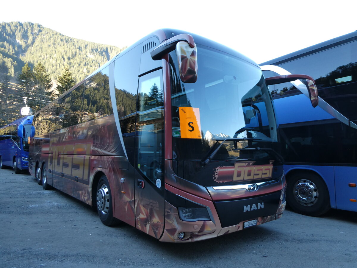 (244'818) - G�ssi, Horw - LU 204'205 - MAN am 7. Januar 2023 in Adelboden, ASB