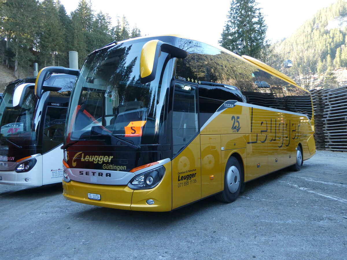 (244'822) - Leugger, G�ttingen - TG 33'724 - Setra am 7. Januar 2023 in Adelboden, ASB