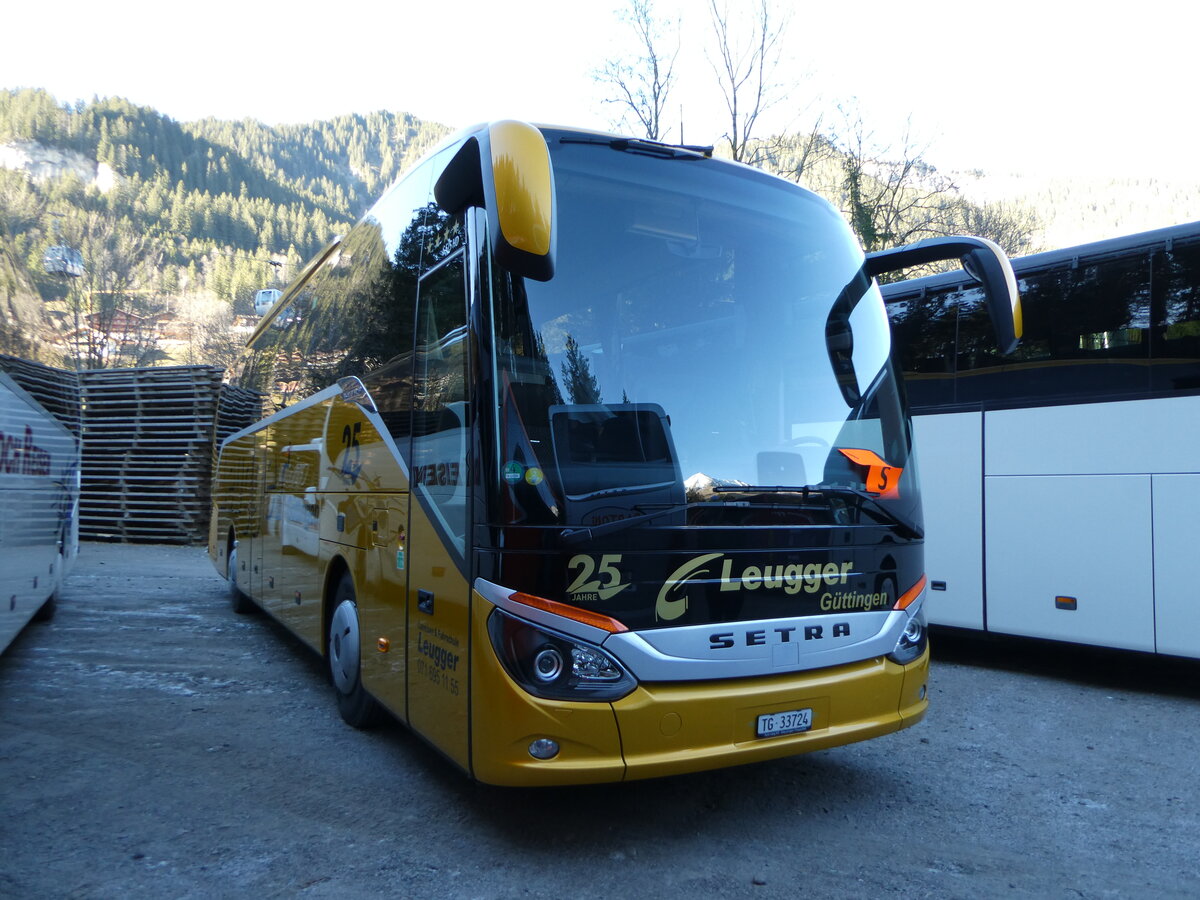 (244'823) - Leugger, G�ttingen - TG 33'724 - Setra am 7. Januar 2023 in Adelboden, ASB