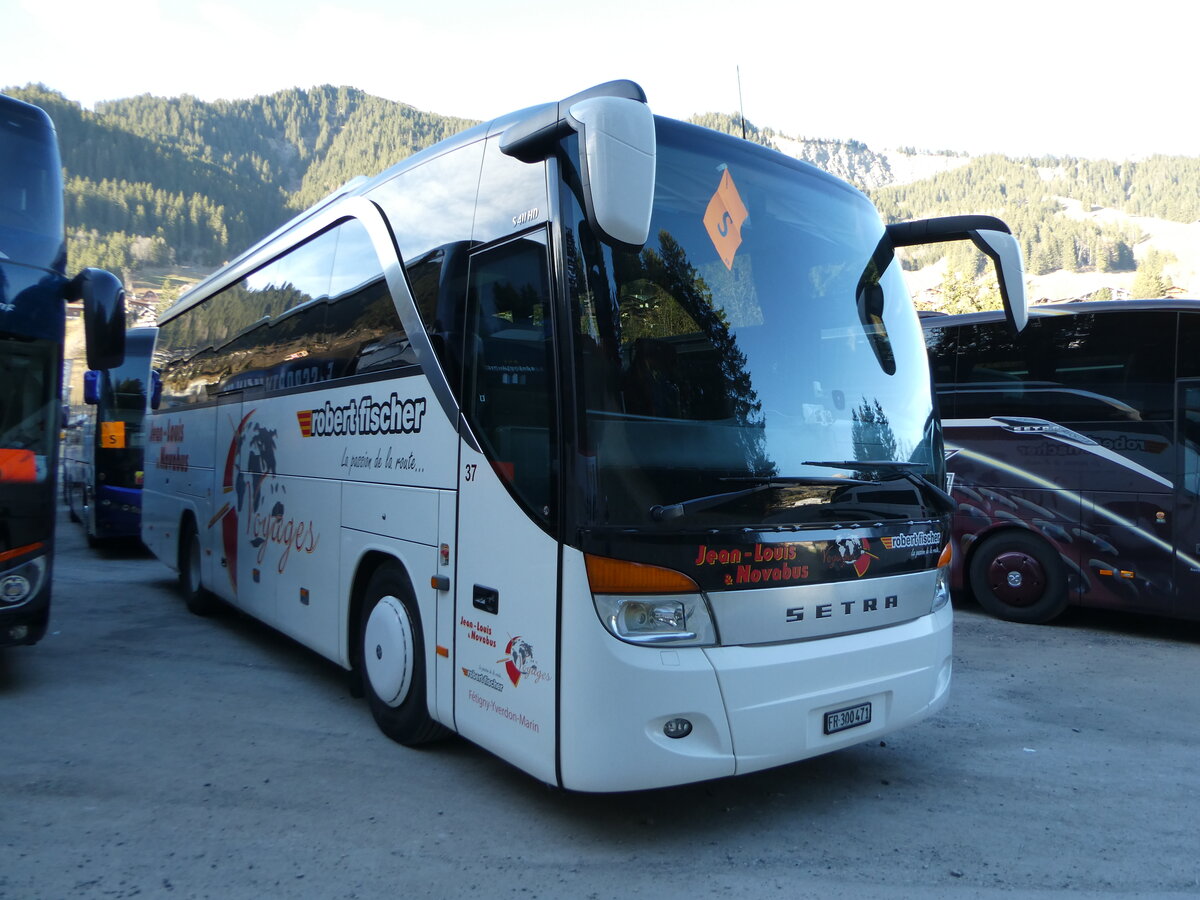 (244'849) - Jean-Louis, F�tigny - Nr. 37/FR 300'471 - Setra am 7. Januar 2023 in Adelboden, ASB