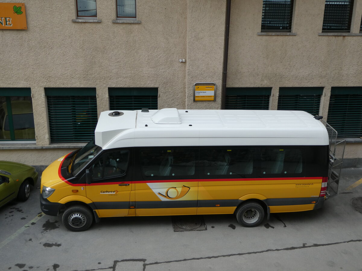 (245'021) - Buchard, Leytron - VS 223'349/PID 11'175 - Mercedes am 14. Januar 2023 in Is�rables, T�l�ph�rique 