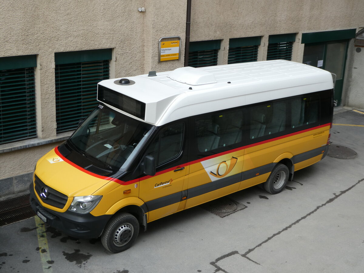 (245'022) - Buchard, Leytron - VS 223'349/PID 11'175 - Mercedes am 14. Januar 2023 in Is�rables, T�l�ph�rique