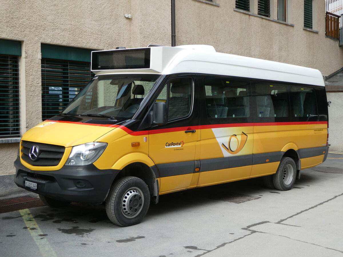 (245'023) - Buchard, Leytron - VS 223'349/PID 11'175 - Mercedes am 14. Januar 2023 in Is�rables, T�l�ph�rique