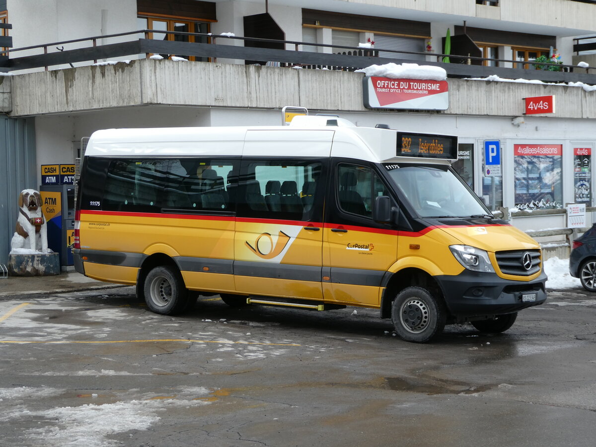 (245'047) - Buchard, Leytron - VS 223'349/PID 11'175 - Mercedes am 14. Januar 2023 in La Tzoumaz, T�l�cabine