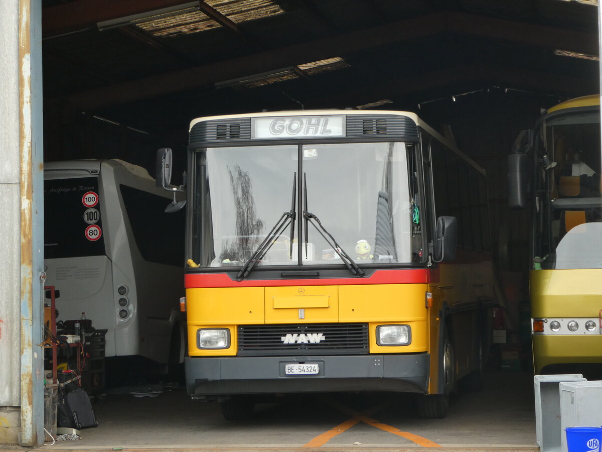 (245'218) - Gohl, Herzogenbuchsee - Nr. 11/BE 54'324 - NAW/Hess (ex Flury/PID 1653, Balm; ex Steiner, Altb�ron Nr. 11) am 21. Januar 2023 in Herzogenbuchsee, Garage