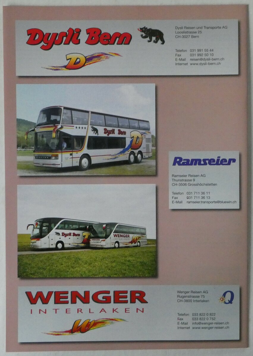 (245'311) - Dysli/Wenger/Ramseier 2008 am 23. Januar 2023 in Thun (R�ckseite)