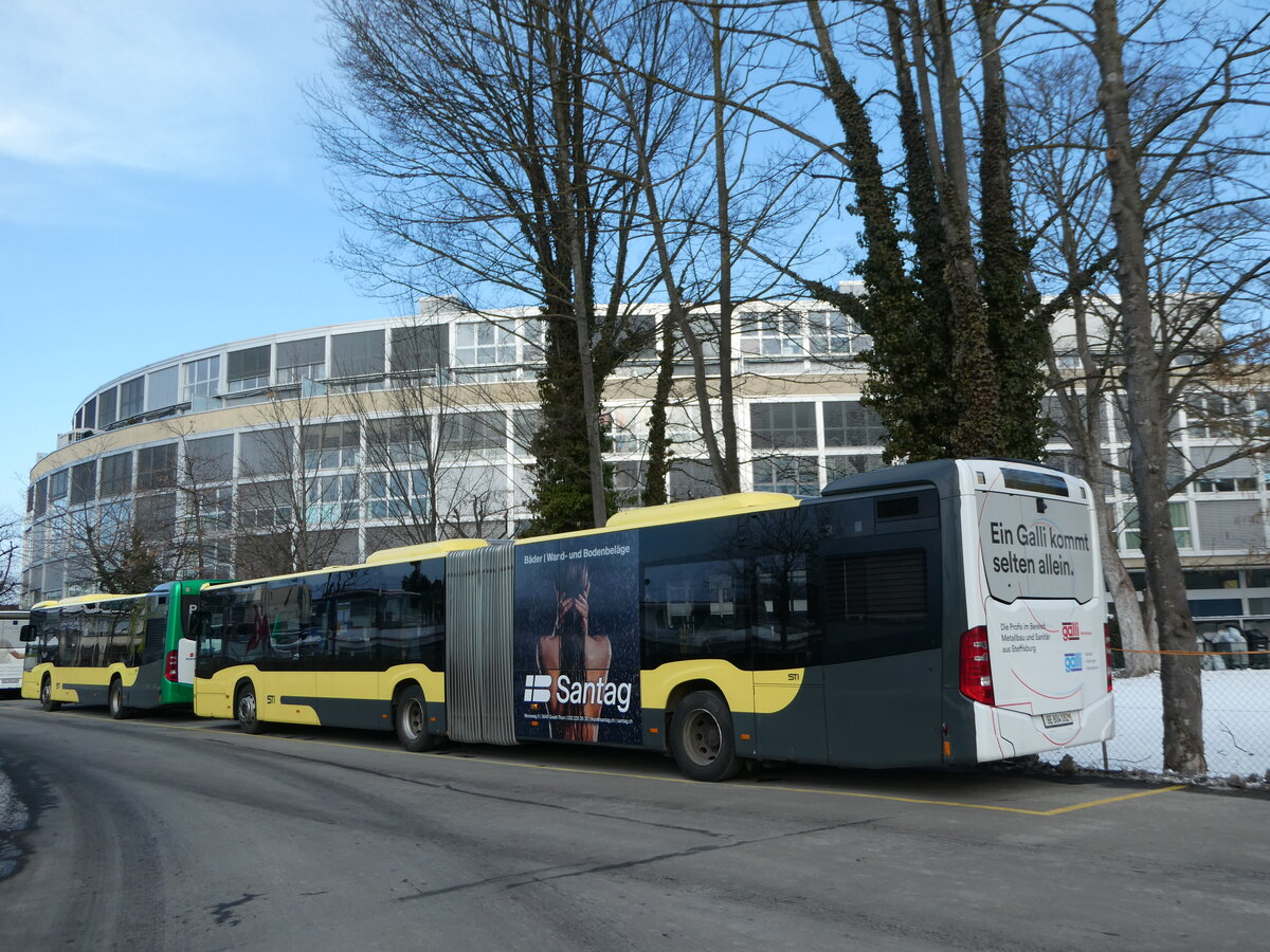 (245'321) - STI Thun - Nr. 182/BE 804'182 - Mercedes am 24. Januar 2023 bei der Schiffl�ndte Thun