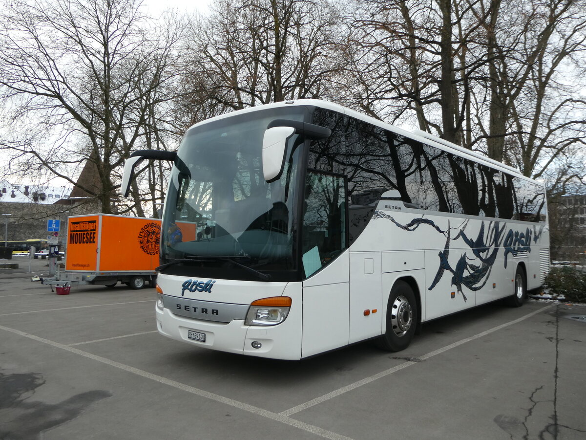 (245'531) - R�sli, Winterthur - ZH 629'140 - Setra am 29. Januar 2023 in Thun, Grabengut