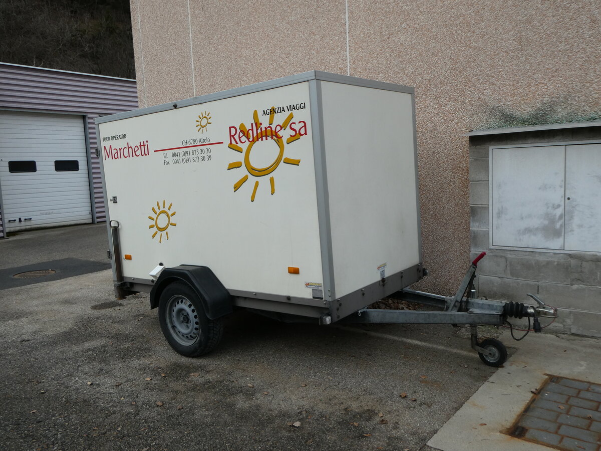 (245'790) - Marchetti, Airolo - TI 84'464 - Rimotec Gep�ckanh�nger am 4. Februar 2023 in Faido, Garage Barenco