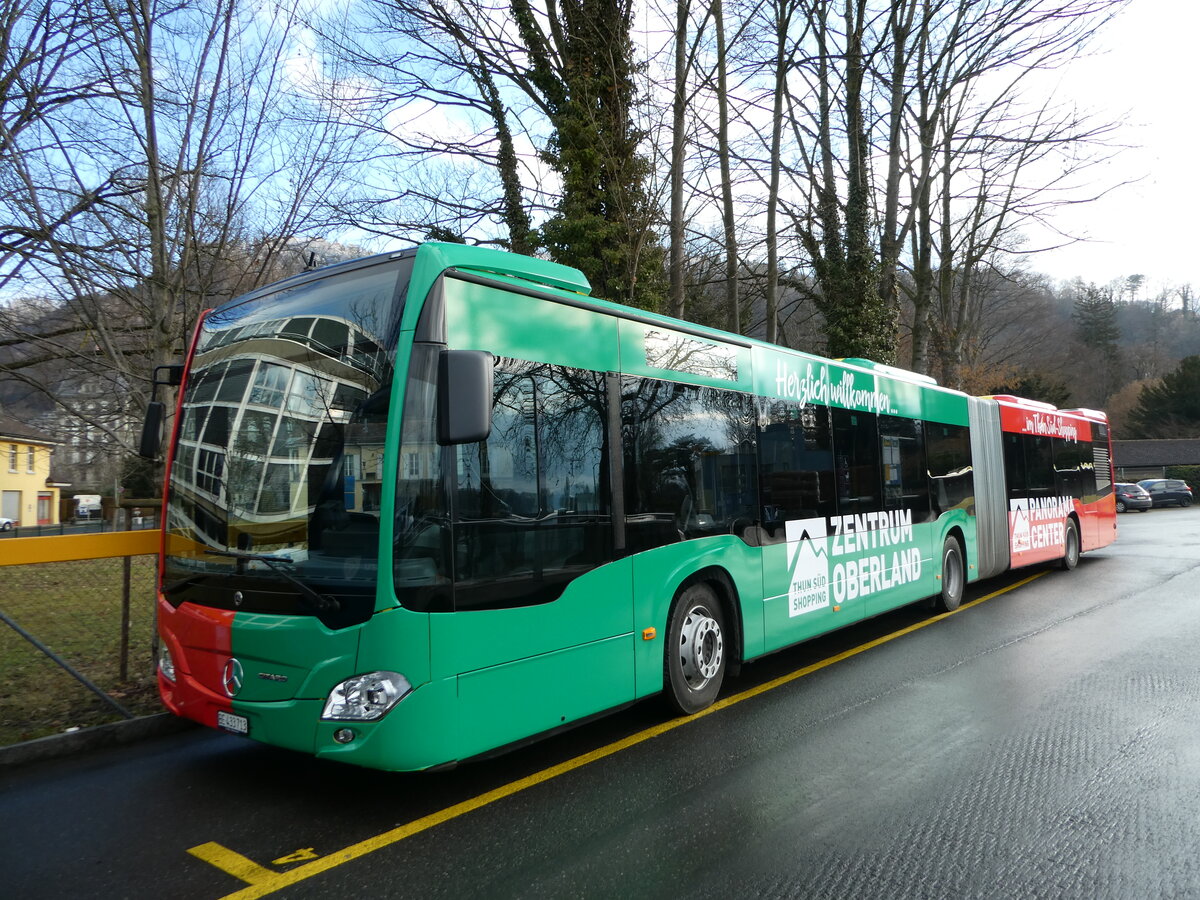 (245'842) - STI Thun - Nr. 713/BE 433'713 - Mercedes am 6. Februar 2023 bei der Schiffl�ndte Thun
