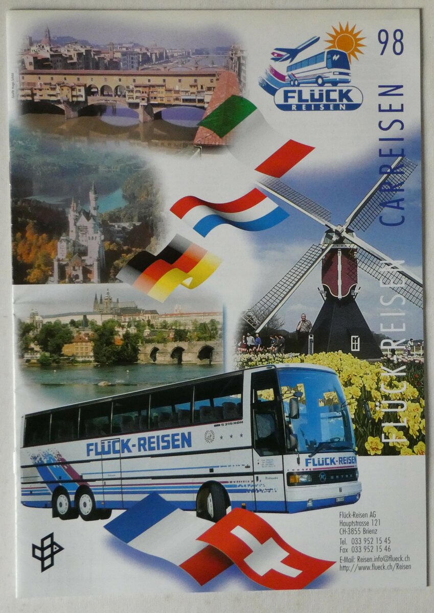 (246'053) - Fl�ck Reisen-Carreisen 98 am 12. Februar 2023 in Thun (Vorderseite)