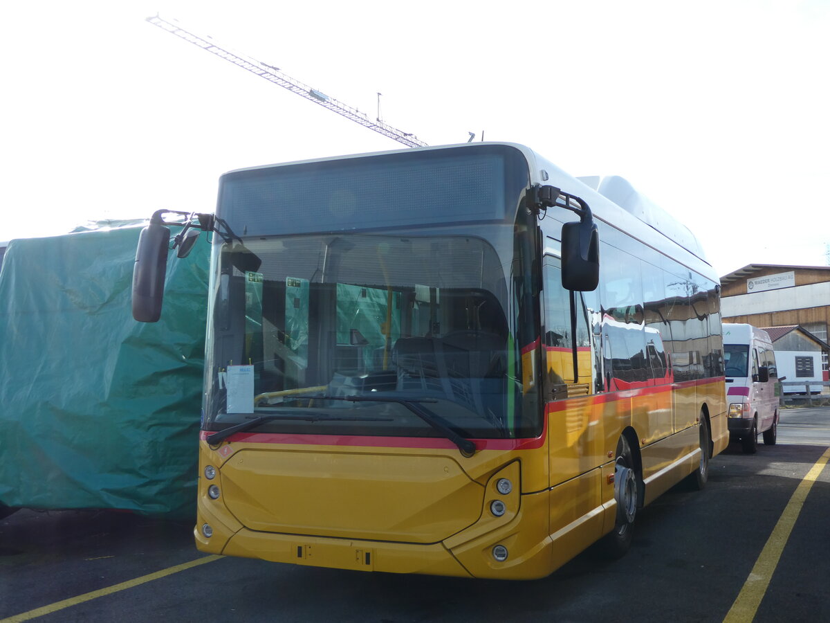 (246'313) - Gessinger, Bad Ragaz - (13701236) - Heuliez-Iveco am 18. Februar 2023 in Kerzers, Interbus