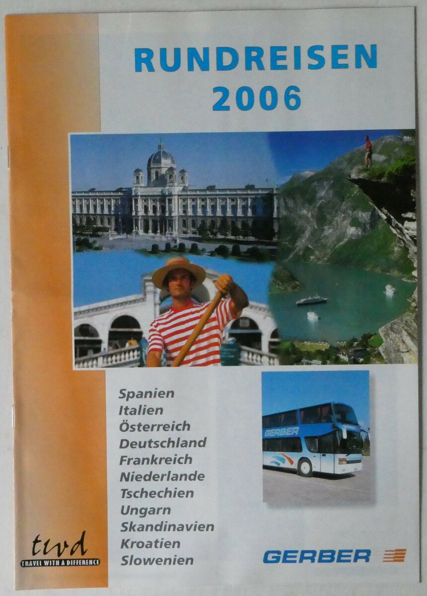 (247'147) - Gerber-Rundreisen 2006 am 12. M�rz 2023 in Thun