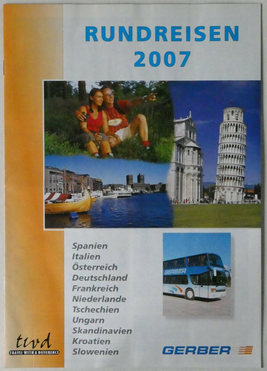 (247'149) - Gerber-Rundreisen 2007 am 12. M�rz 2023
