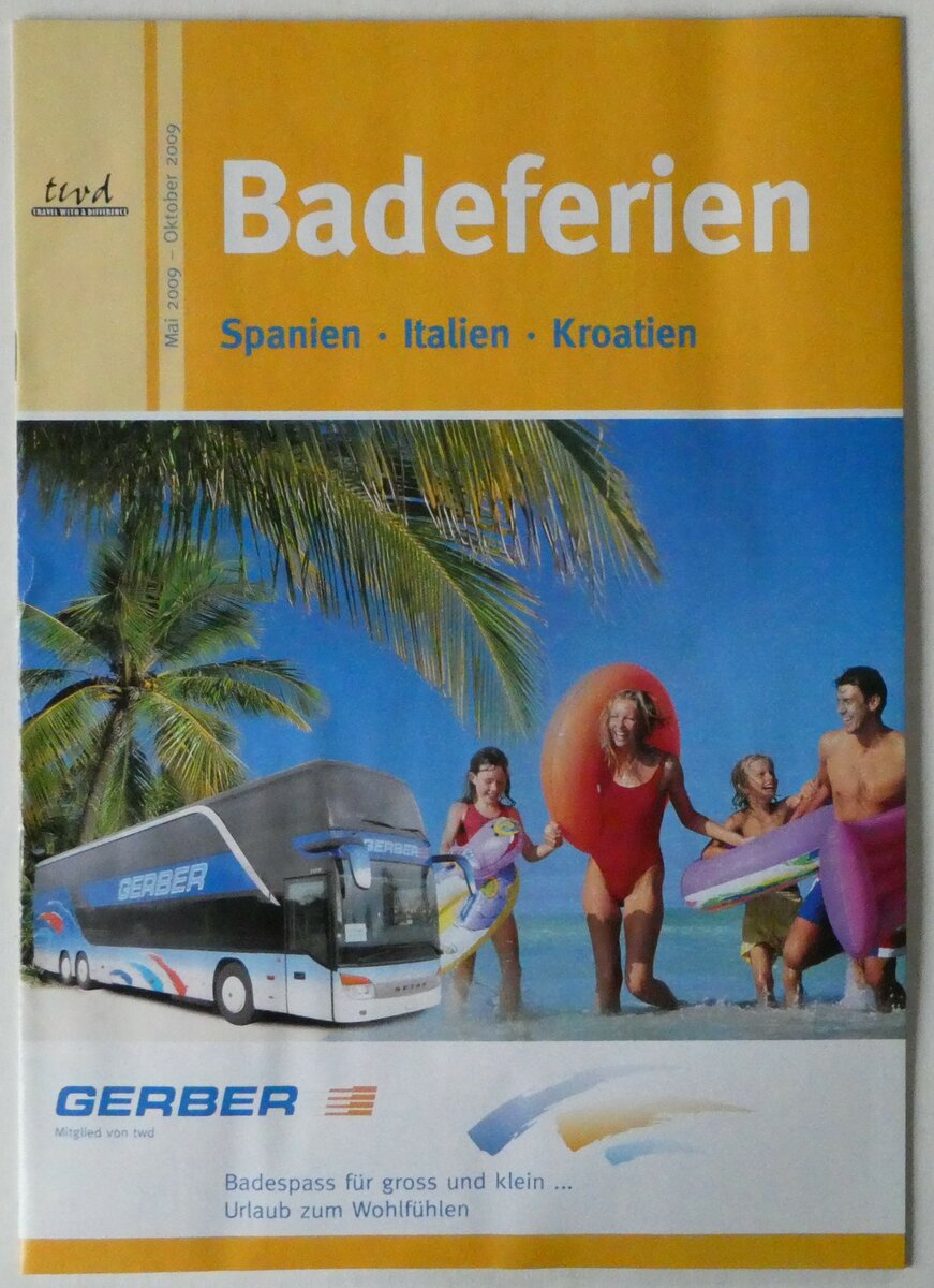 (247'153) - Gerber-Badeferien 2009 am 12. M�rz 2023 in Thun