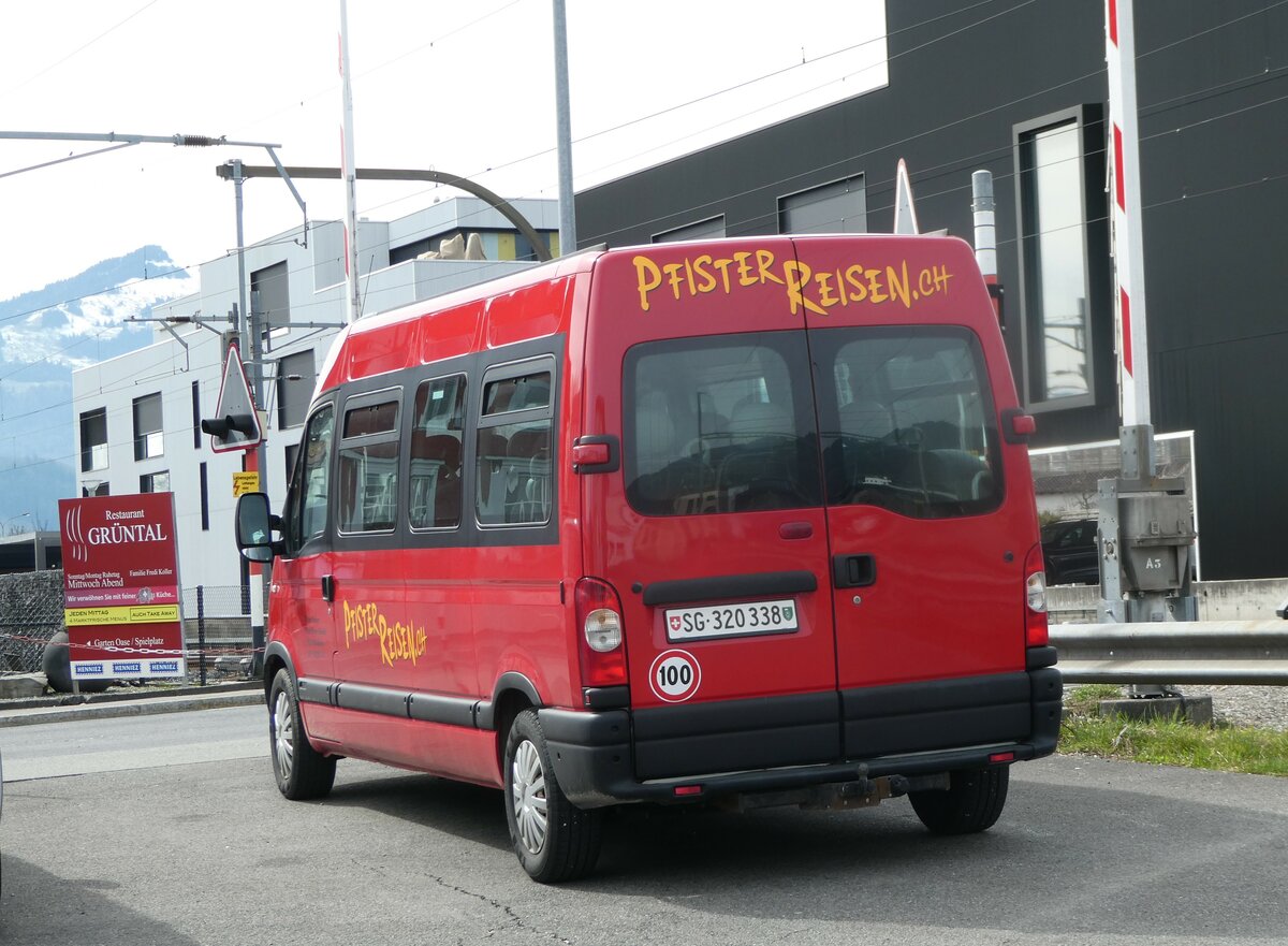 (247'327) - Pfister, Waldkirch - SG 320'338 - Opel am 17. M�rz 2023 in Altst�tten, Restaurant Gr�ntal