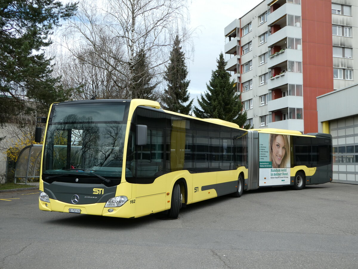 (247'562) - STI Thun - Nr. 162/BE 752'162 - Mercedes am 23. M�rz 2023 in Thun, Garage