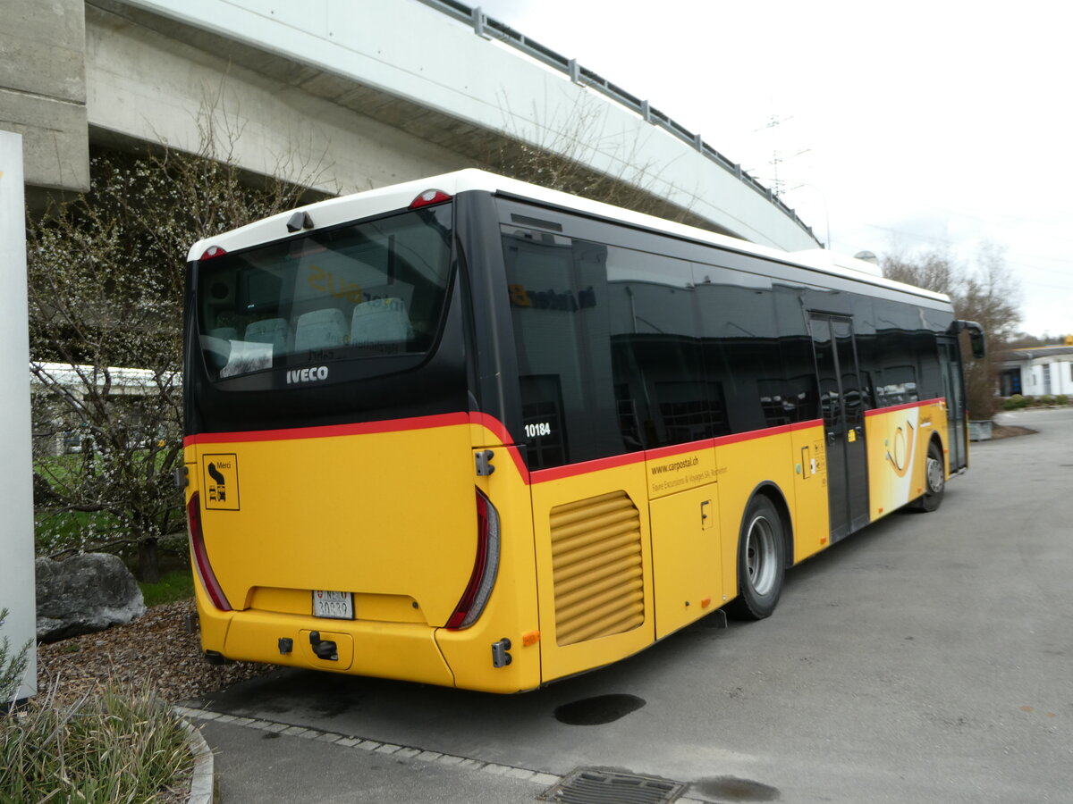 (247'695) - Favre, Rochefort - NE 30'839/PID 10'184 - Iveco am 25. M�rz 2023 in Kerzers, Interbus