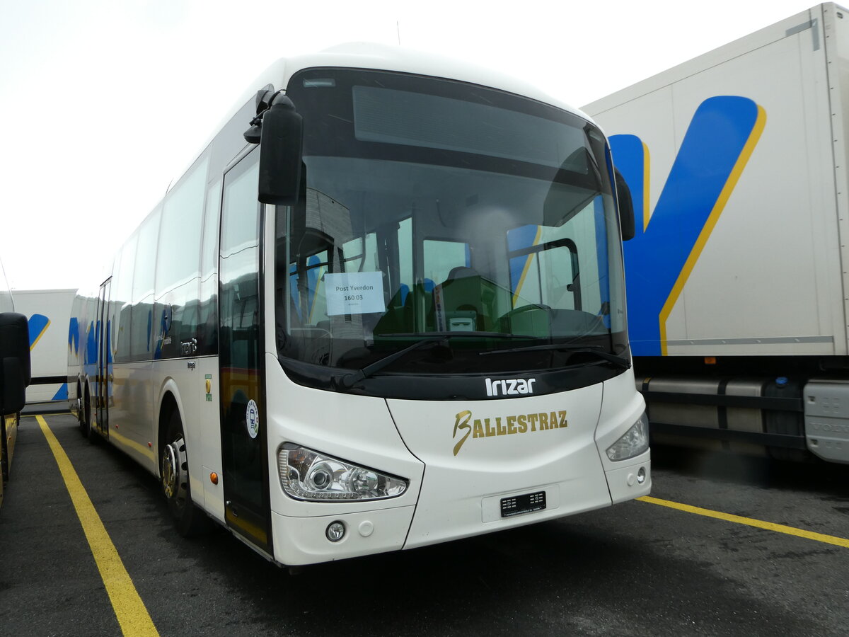 (247'705) - Ballestraz, Gr�ne - (VS 22'948) - Irizar am 25. M�rz 2023 in Kerzers, Interbus