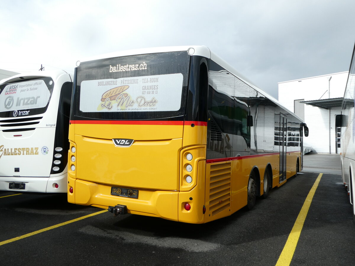 (247'720) - CarPostal Ouest - VDL (ex Ballestraz, Gr�ne) am 25. M�rz 2023 in Kerzers, Interbus