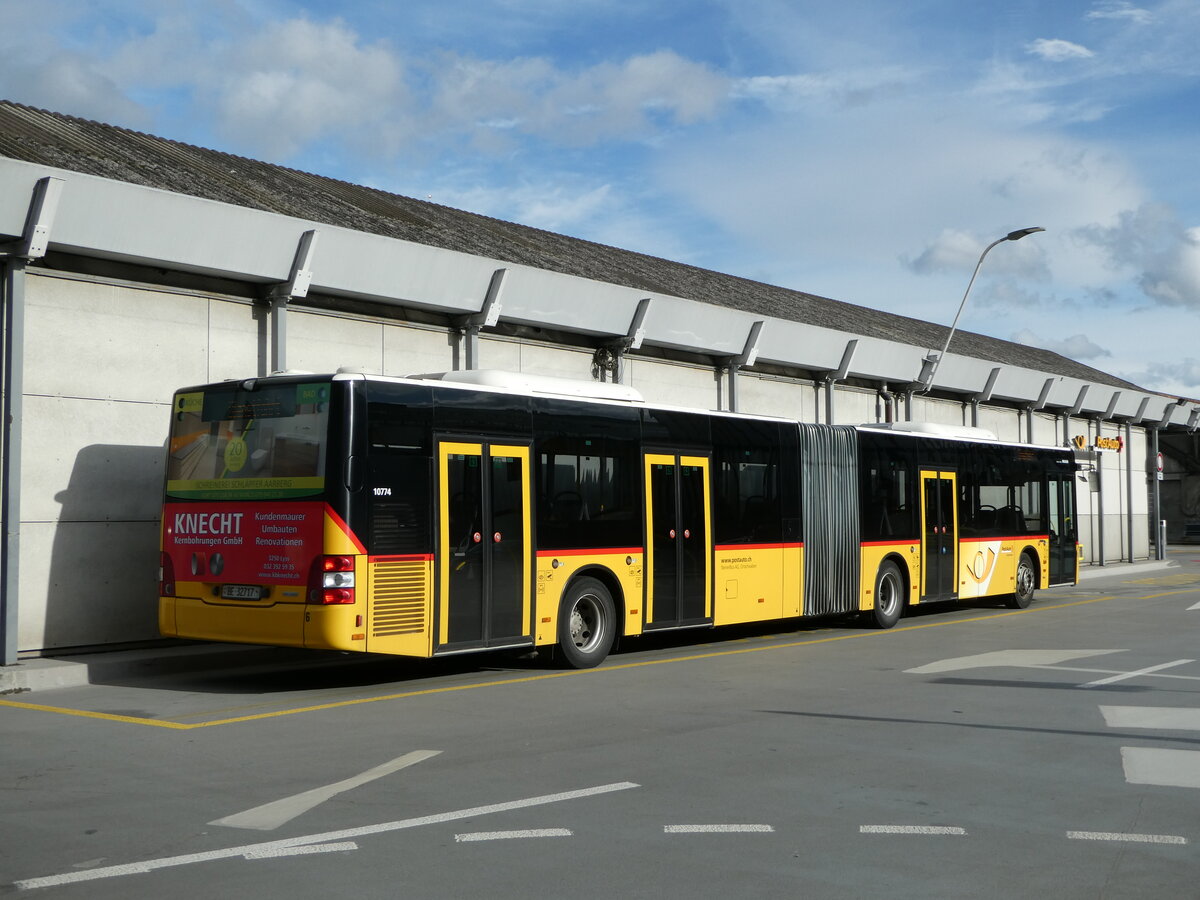 (247'730) - Steiner, Ortschwaben - Nr. 6/BE 32'717/PID 10'774 - MAN am 25. M�rz 2023 in Bern, Postautostation