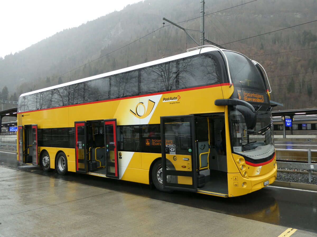 (247'747) - PostAuto Ostschweiz - SG 445'305/PID 10'869 - Alexander Dennis (ex AR 45'267) am 26. M�rz 2023 beim Bahnhof Interlaken Ost