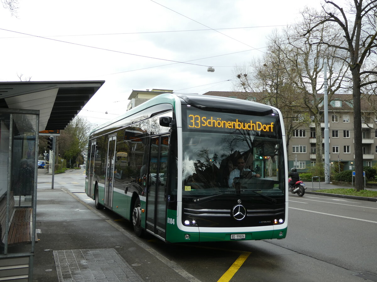 (247'871) - BVB Basel - Nr. 8104/BS 99'604 - Mercedes am 30. M�rz 2023 in Basel, Sch�tzenhaus