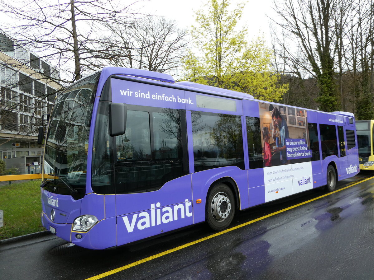 (248'371) - STI Thun - Nr. 412/BE 810'412 - Mercedes am 11. April 2023 bei der Schiffl�ndte Thun