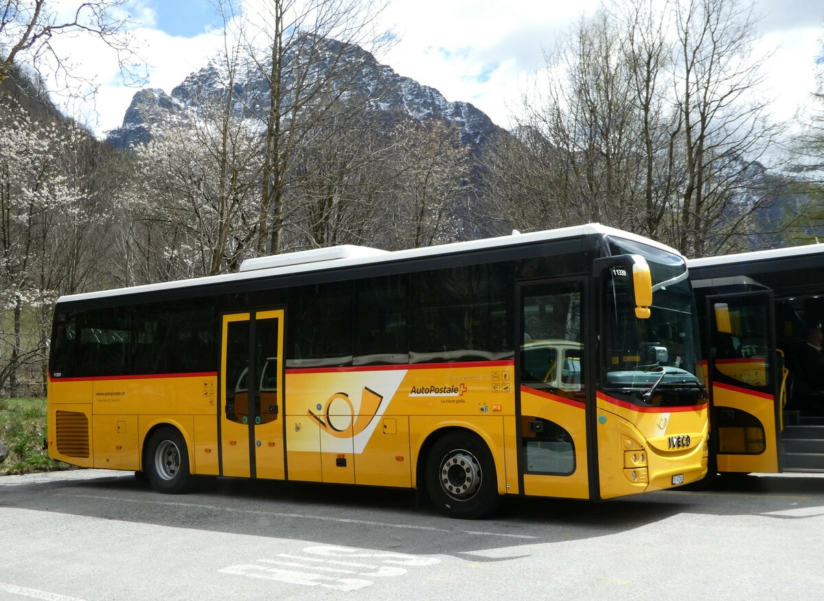 (248'711) - Chiesa, Riazzino - TI 47'240/PID 11'339 - Iveco am 16. April 2023 in Sonogno