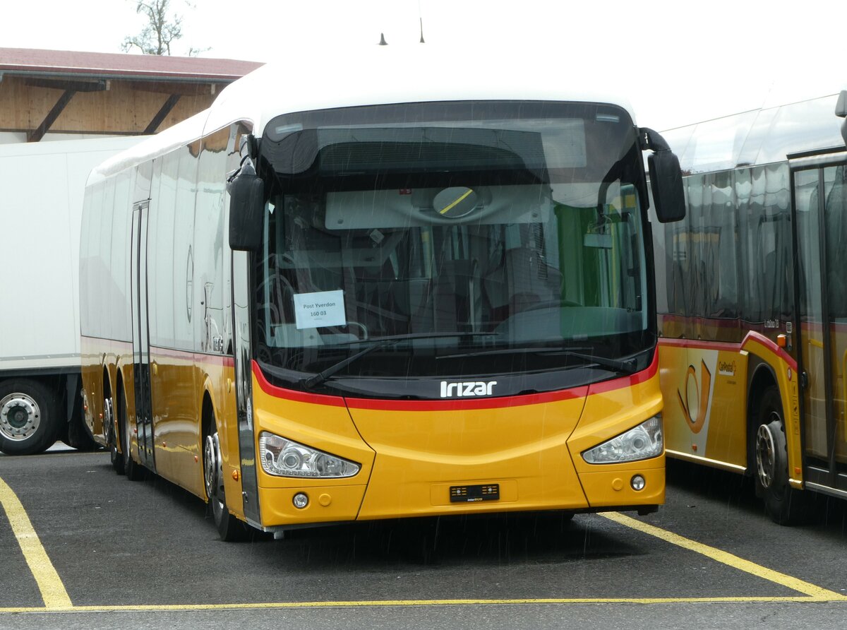 (249'049) - PostAuto Wallis - Irizar (ex Ballestraz, Gr�ne) am 22. April 2023 in Kerzers, Interbus