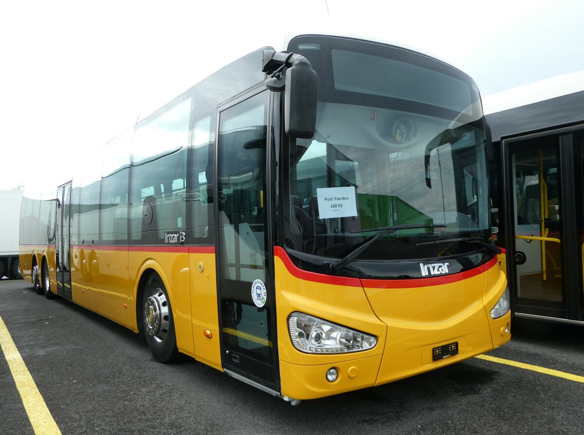 (249'056) - PostAuto Wallis - Irizar (ex Ballestraz, Gr�ne) am 22. April 2023 in Kerzers, Interbus