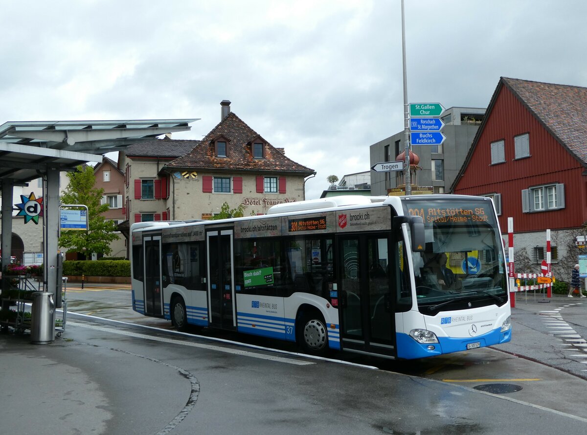 (249'098) - RTB Altst�tten - Nr. 37/SG 305'529 - Mercedes am 25. April 2023 in Alst�tten, Stadt
