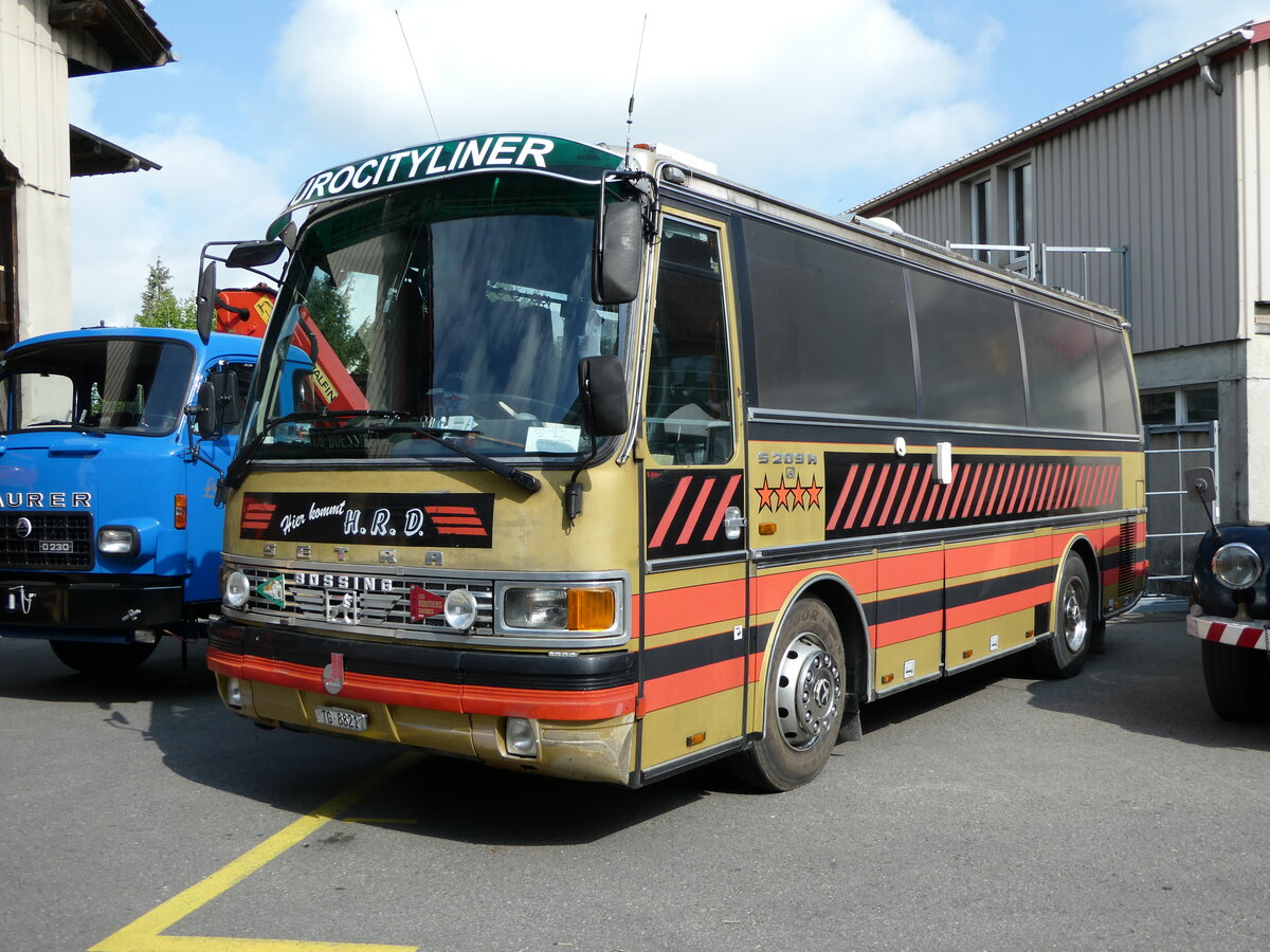 (249'703) - Dasen, Bischofszell - TG 8821 - Setra (ex Reichlin, Goldau) am 6. Mai 2023 in Attikon, Wegm�ller