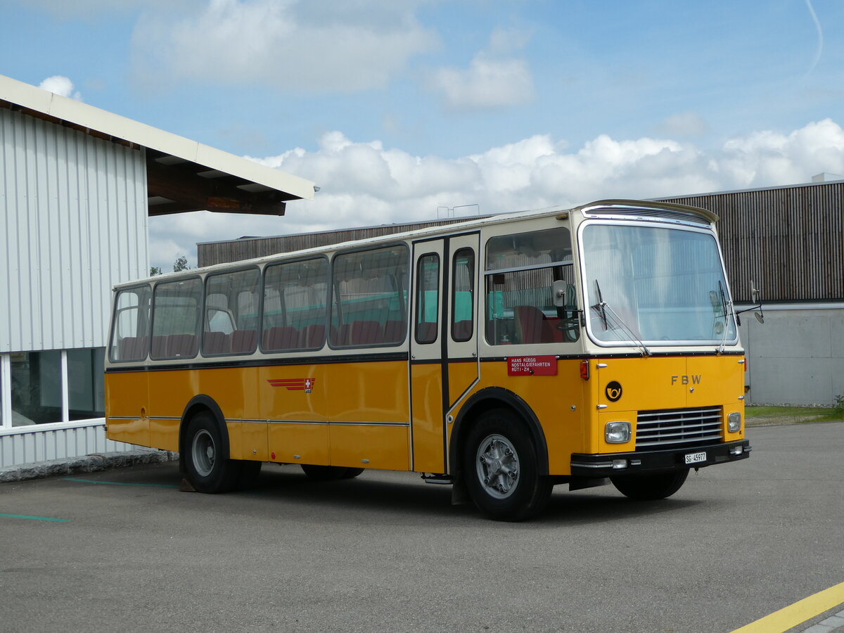 (249'741) - R�egg, R�ti - SG 45'977 - FBW/Gangloff (ex P 24'169) am 6. Mai 2023 in Attikon, Wegm�ller