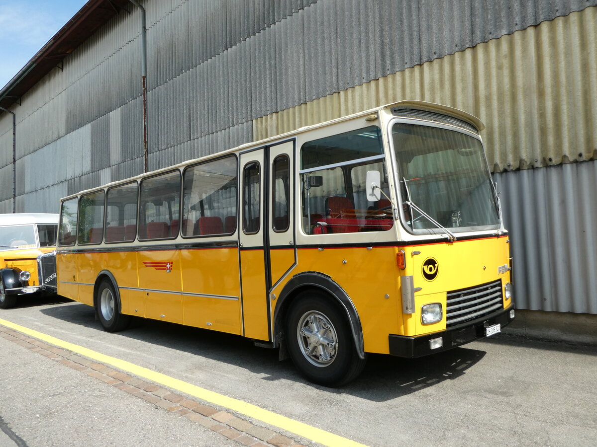 (249'751) - Wittig, N�rensdorf - ZH 205'322 - FBW/FHS (ex Tiemann, Oetwil Nr. 6; ex B�tra, Birr Nr. 28; ex Autocca, Visp; ex P 24'186) am 6. Mai 2023 in Attikon, Wegm�ller