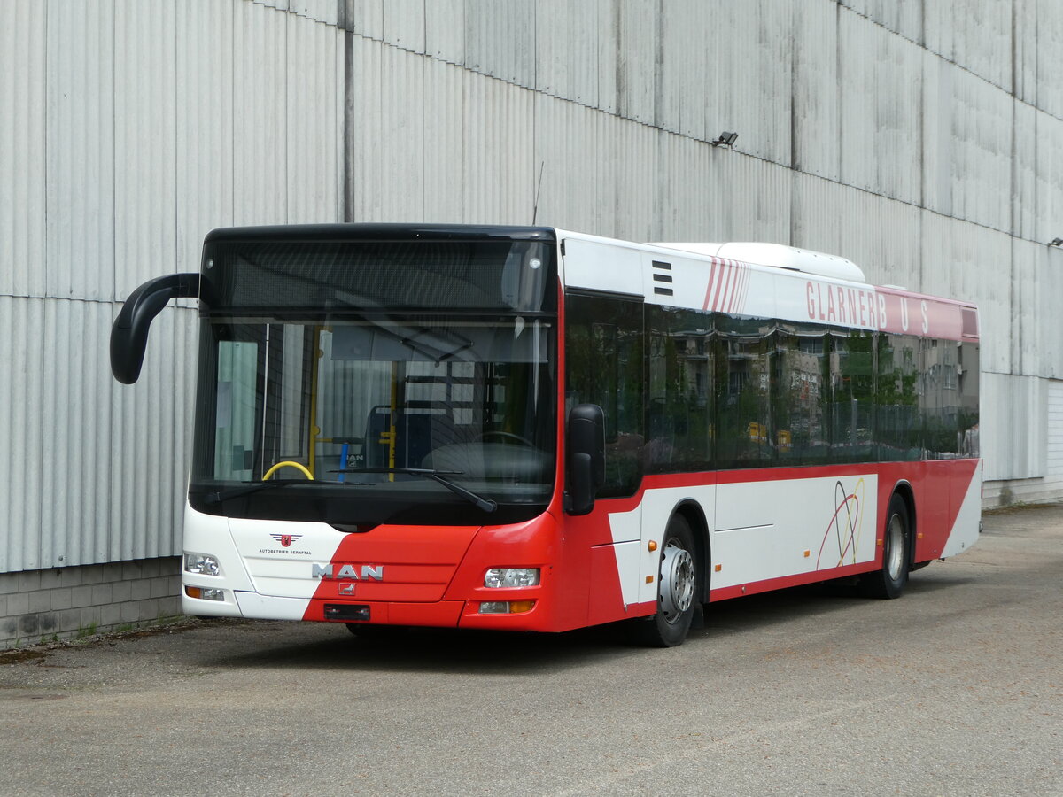 (249'777) - AS Engi - Nr. 2 - MAN (ex WilMobil, Wil Nr. 255; ex Vorf�hrfahrzeug) am 6. Mai 2023 in Winterthur, EvoBus