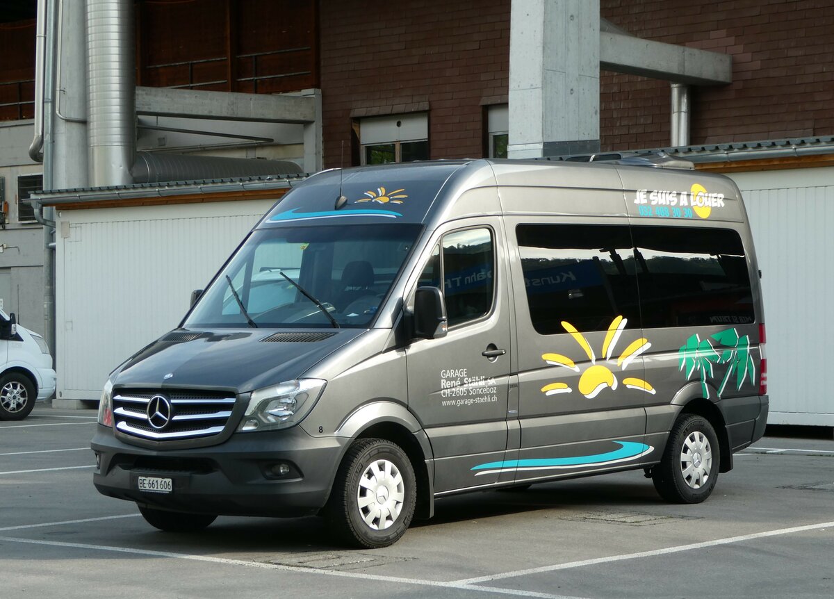 (249'811) - St�hli, Sonceboz - Nr. 8/BE 661'606 - Mercedes am 7. Mai 2023 in Thun, Grabengut
