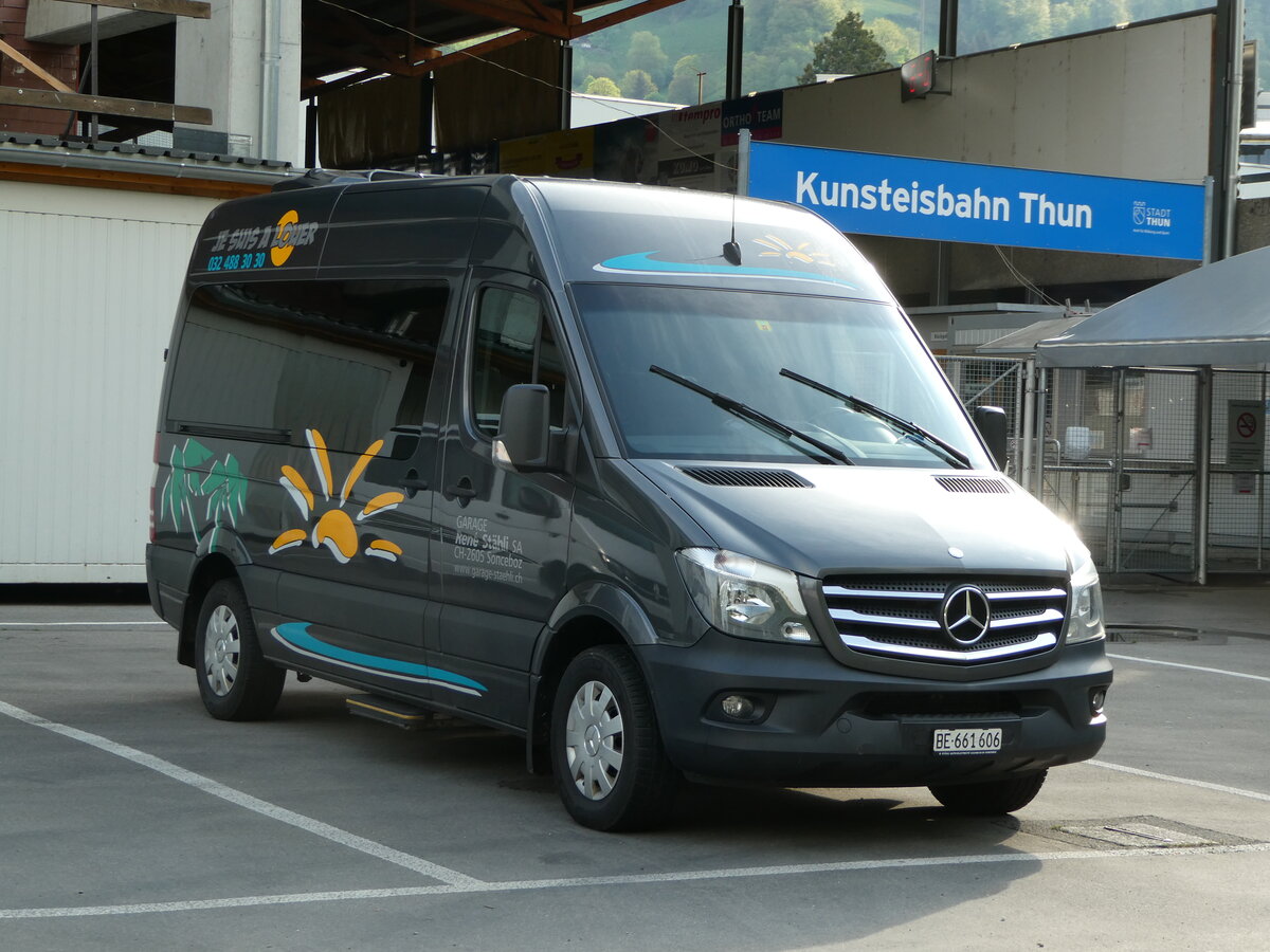 (249'812) - St�hli, Sonceboz - Nr. 8/BE 661'606 - Mercedes am 7. Mai 2023 in Thun, Grabengut 