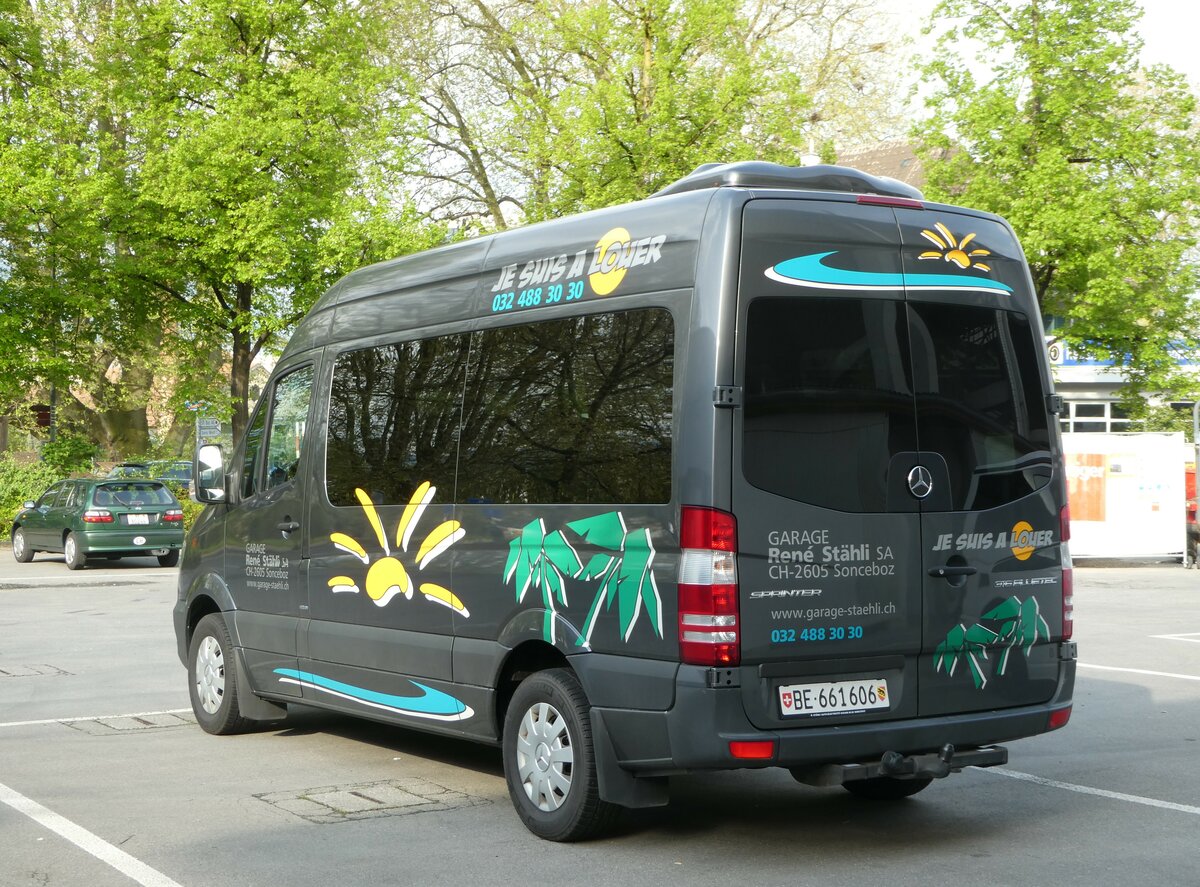 (249'813) - St�hli, Sonceboz - Nr. 8/BE 661'606 - Mercedes am 7. Mai 2023 in Thun, Grabengut