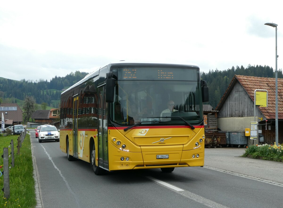 (249'819) - ASK Schangnau - Nr. 2/BE 396'677 - Volvo am 7. Mai 2023 in S�deren, Oberei