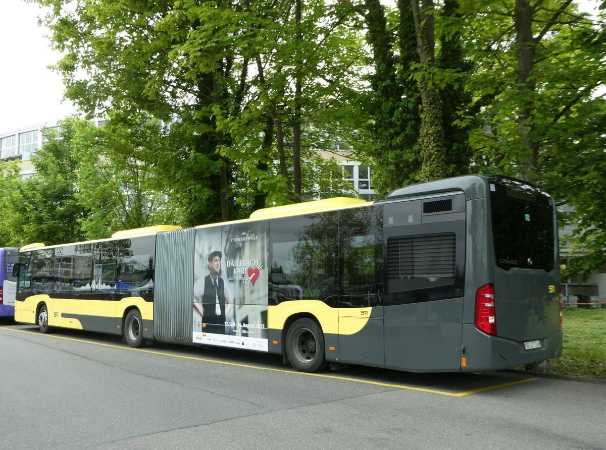 (250'387) - STI Thun - Nr. 714/BE 427'714 - Mercedes am 24. Mai 2023 bei der Schiffl�ndte Thun